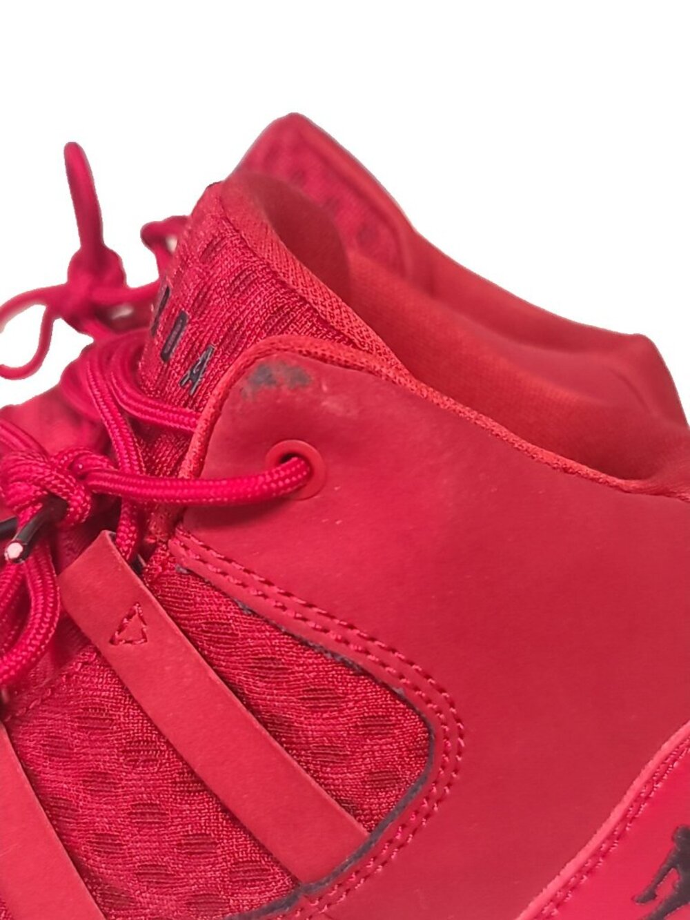 Jordan Max Aura "Gym Red" Sneakers Size 3 Youth GUC - Picture 2 of 9